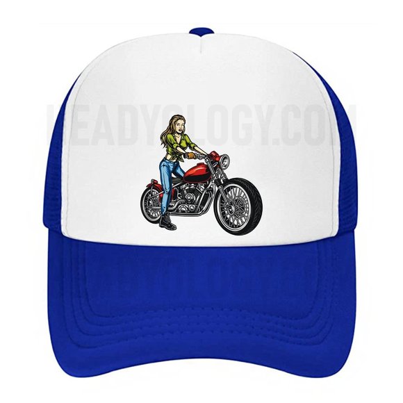 Motorcycle Hats For Women Bike Club Ladies Hats Women Power - Picture 3 of 16